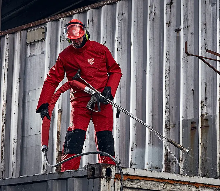 trajes de protección para limpieza industrial TST Sweden